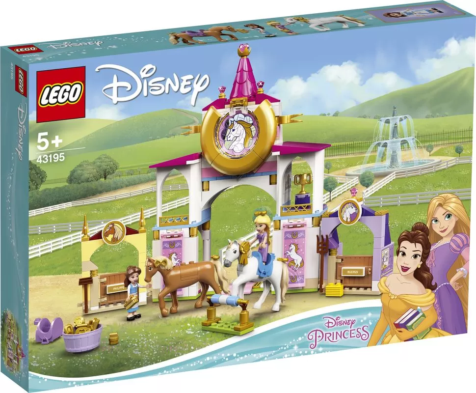 - 43195 - PRINCESS BELLE AND RAPUNZELS ROYAL STABLES
