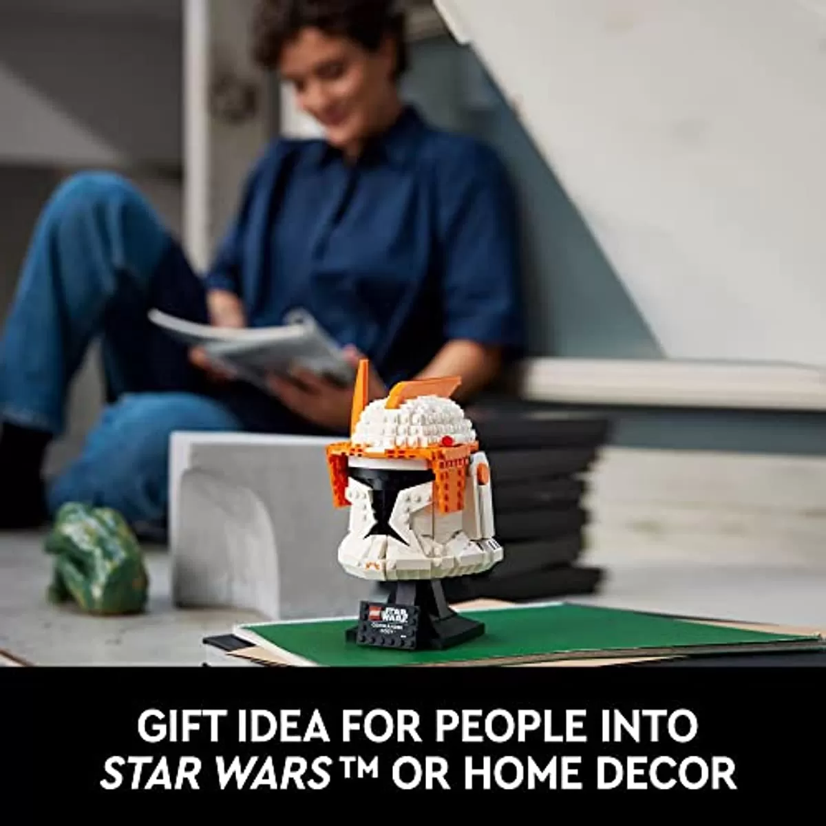 - Star Wars Clone Commander Cody Helmet 75350 Collectible Set for Adults, The Clone Wars Memorabilia, Collection Gift Idea, Decor Display Model,766 Pieces