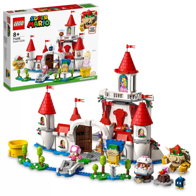 - 71408 SUPER MARIO PEACH'S CASTLE EXPANSION SET