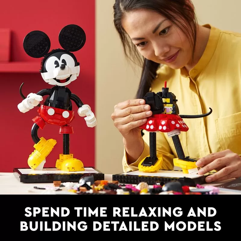 - 43179 - MICKEY MOUSE & MINNIE MOUSE BUILDABLE