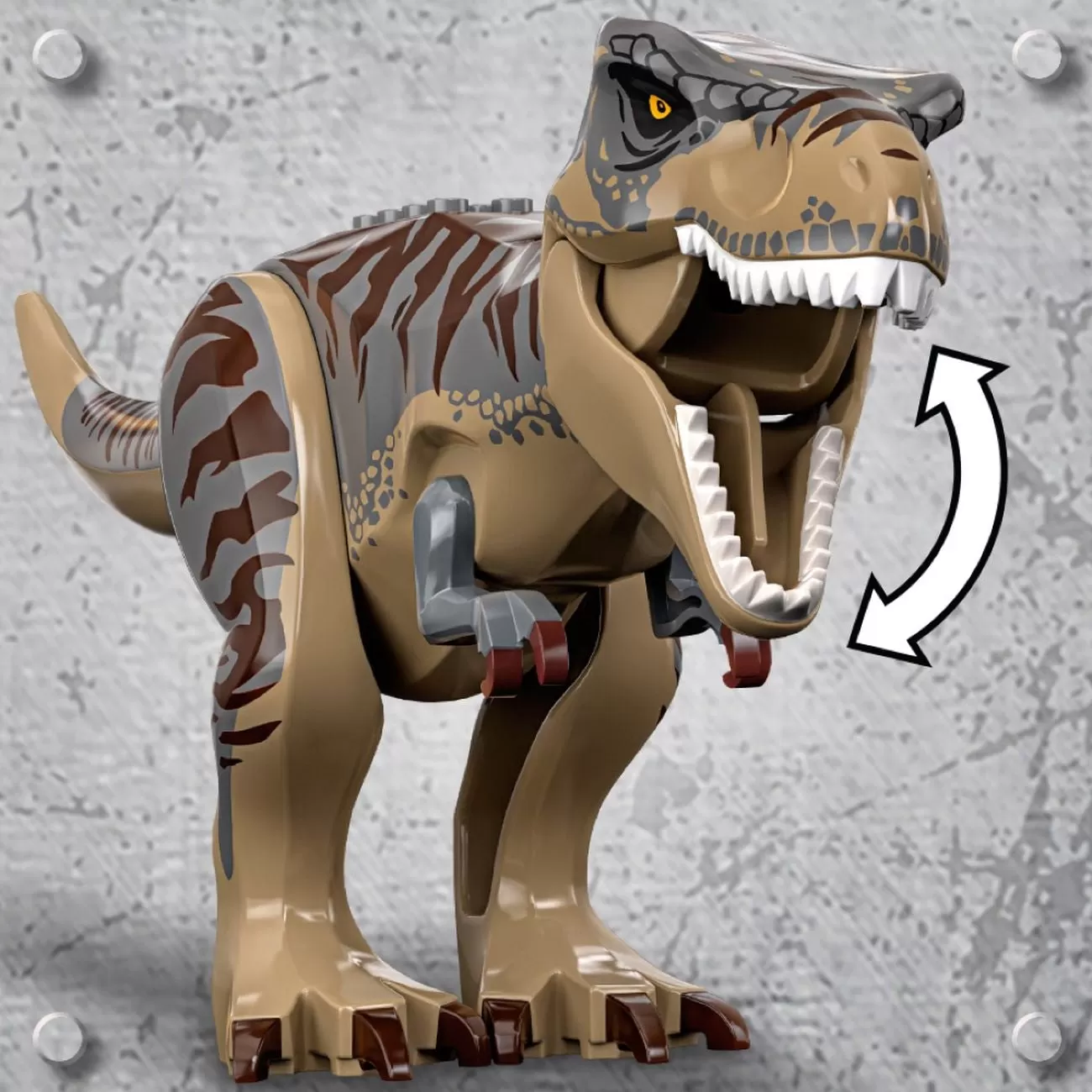 - 75938 JURASSIC WORLD T REX VS DINO-MECH BATTLE
