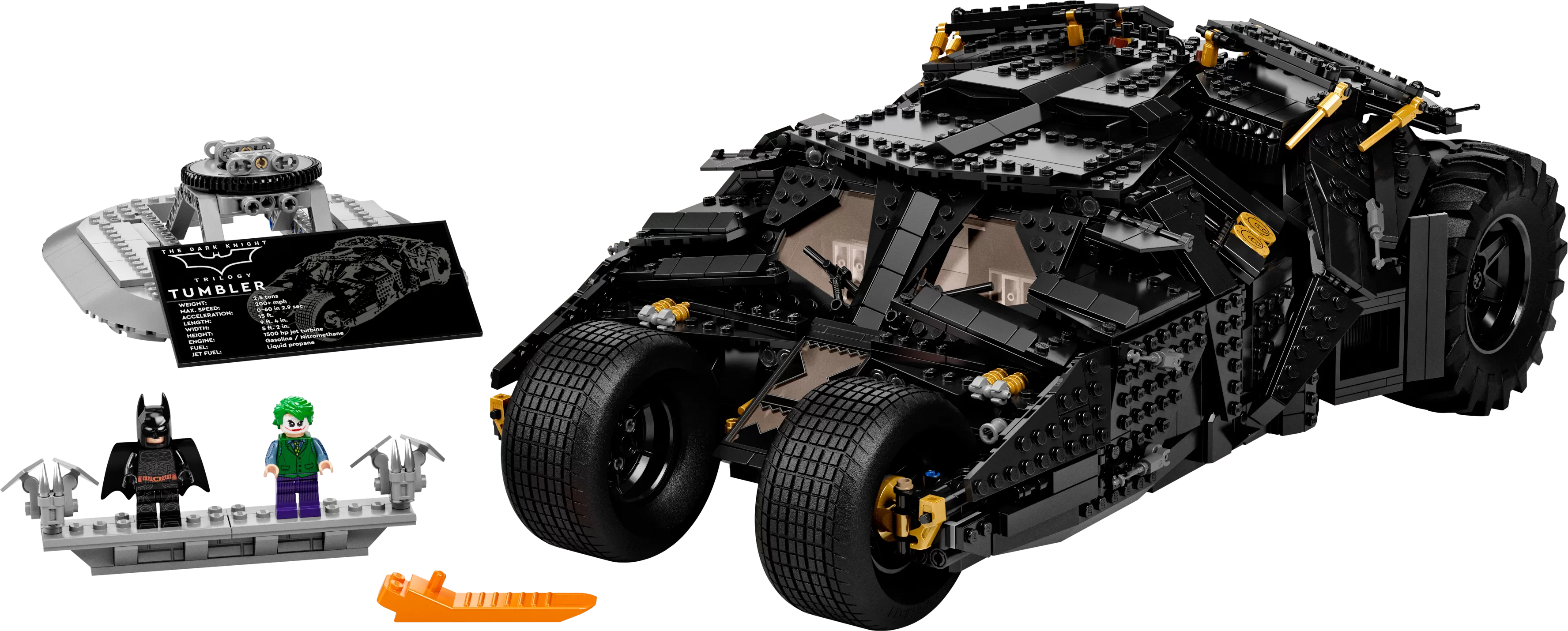 - 76240 SUPER HEROES BATMOBILE TUMBLER
