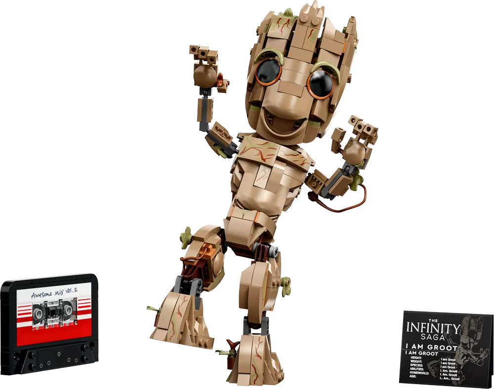- 76217 SUPER HEROES MARVEL I AM GROOT