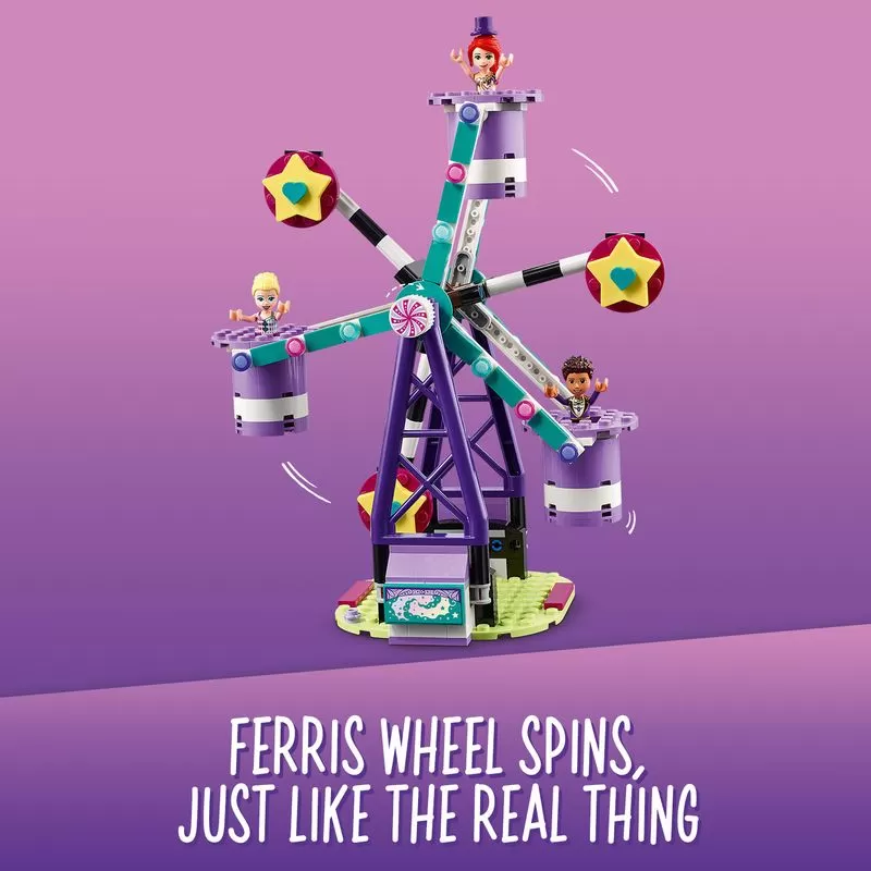 41689 FRIENDS MAGICAL FERRIS WHEEL AND SLIDE