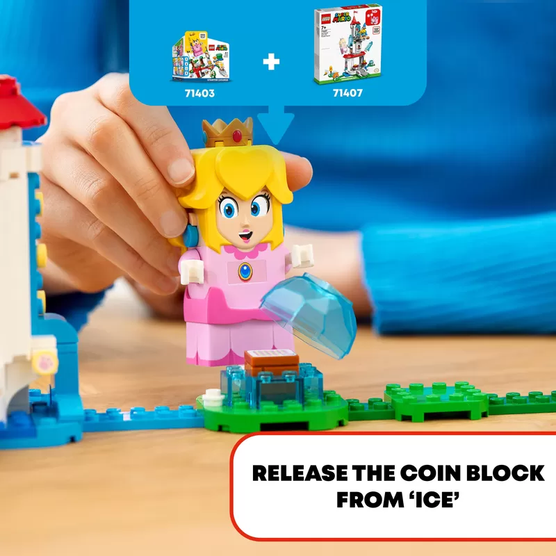 - 71407 SUPER MARIO CAT PEACH SUIT AND FROZEN TOWER EXPANSION SET