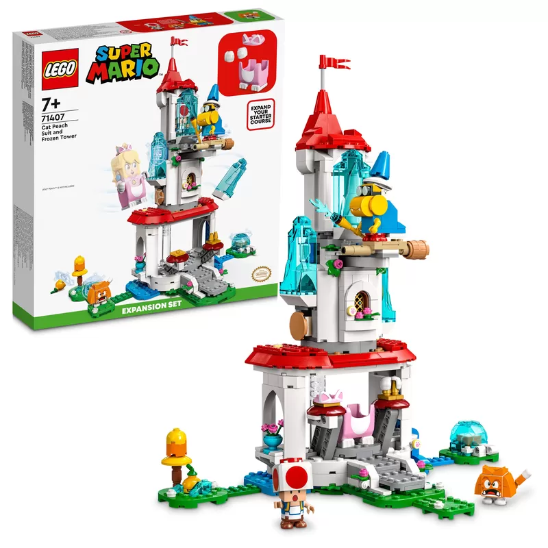 - 71407 SUPER MARIO CAT PEACH SUIT AND FROZEN TOWER EXPANSION SET