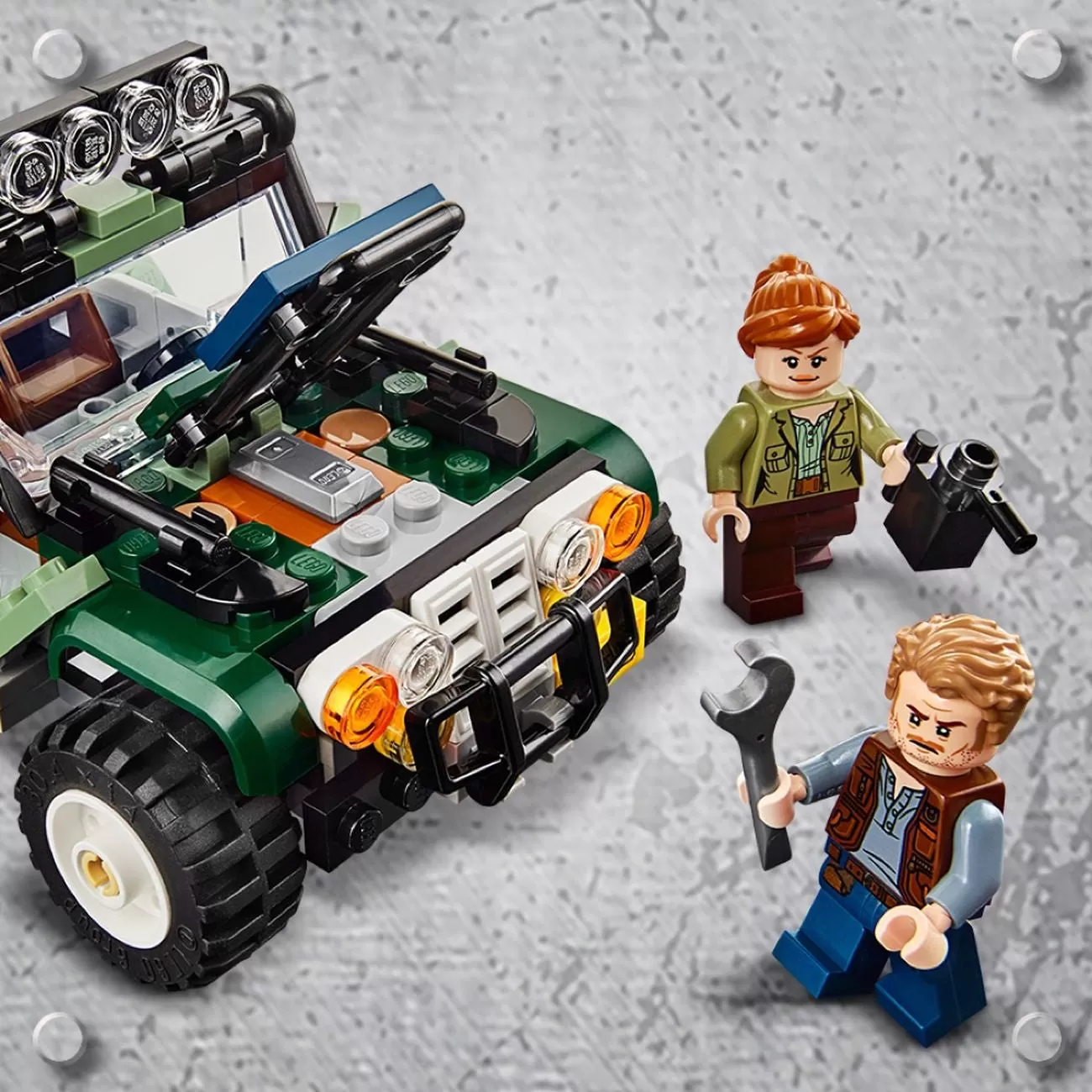 - 75935 JURASSIC WORLD BARYONYX FACE OFF THE TREASURE HUNT