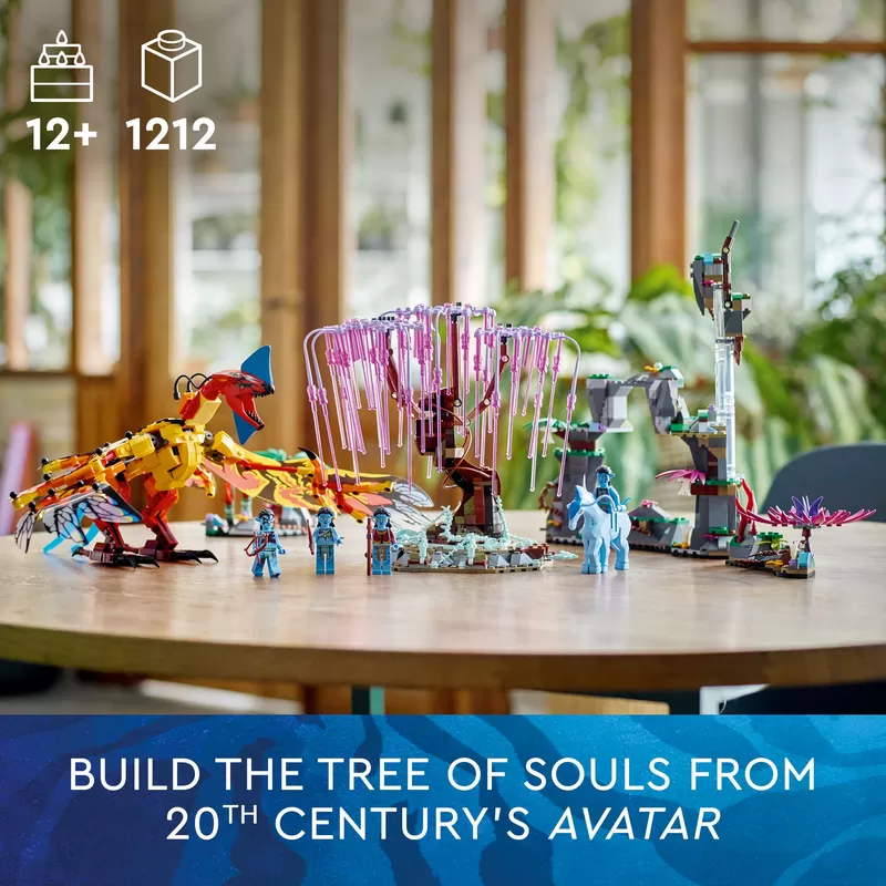 -® 75574 AVATAR TORUK MAKTO & TREE OF SOULS BUILDING TOY SET