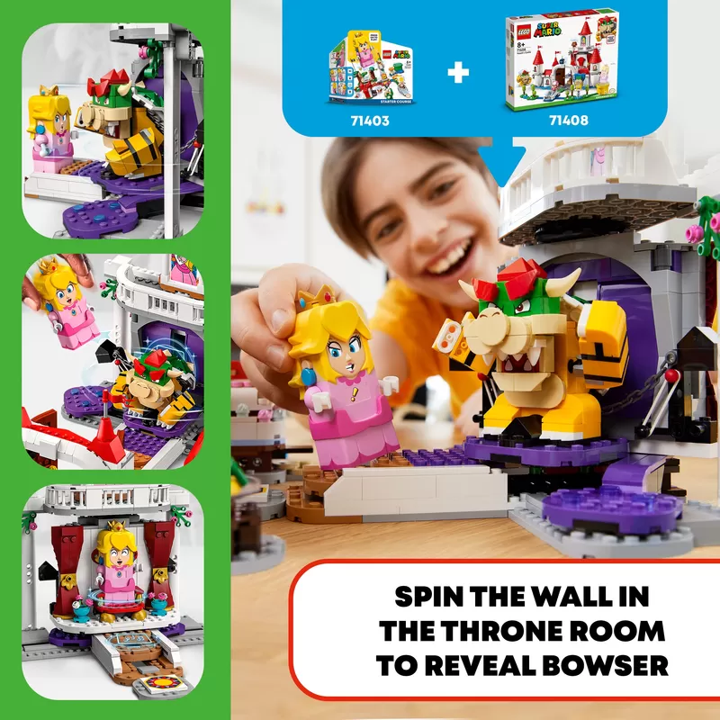 - 71408 SUPER MARIO PEACH'S CASTLE EXPANSION SET