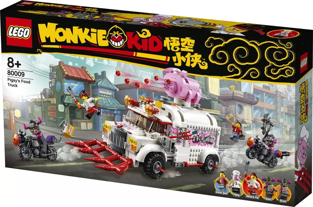 - 80009 MONKIE KID PIGSY'S FOOD TRUCK