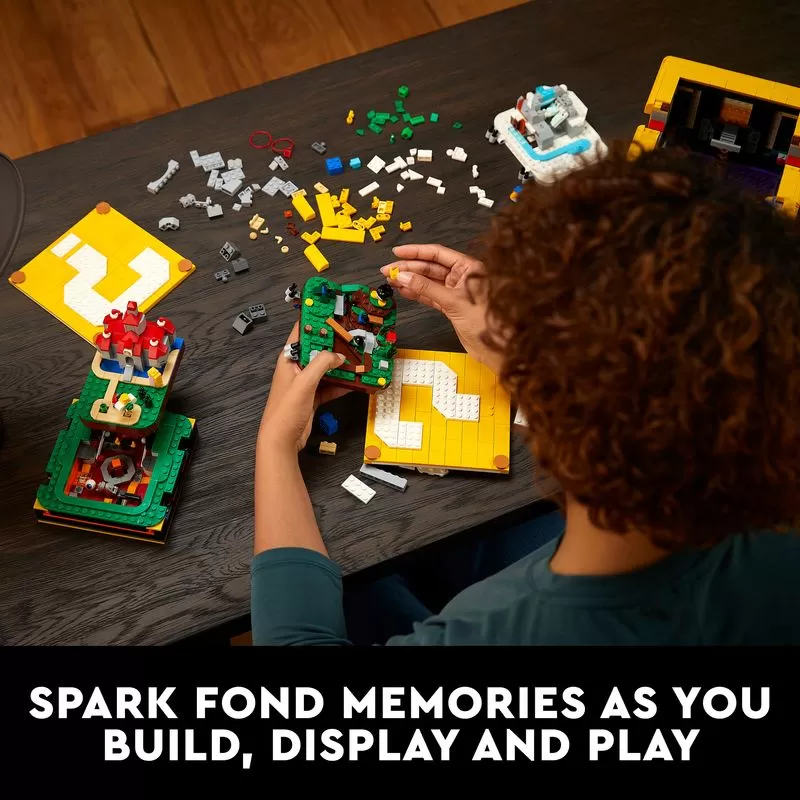 - 71395 SUPER MARIO 64 QUESTION MARK BLOCK