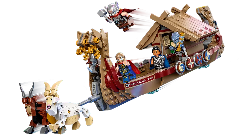 - 76208 SUPER HEROES MARVEL THOR THE GOAT BOAT