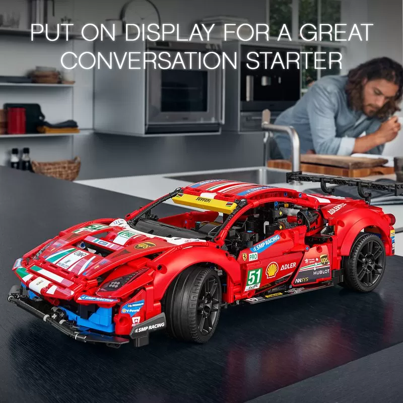 - 42125 TECHNIC FERRARI 488 GTE - AF CORSE #51