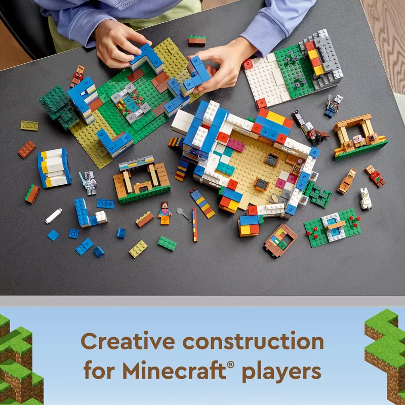 - 21188 MINECRAFT THE LLAMA VILLAGE