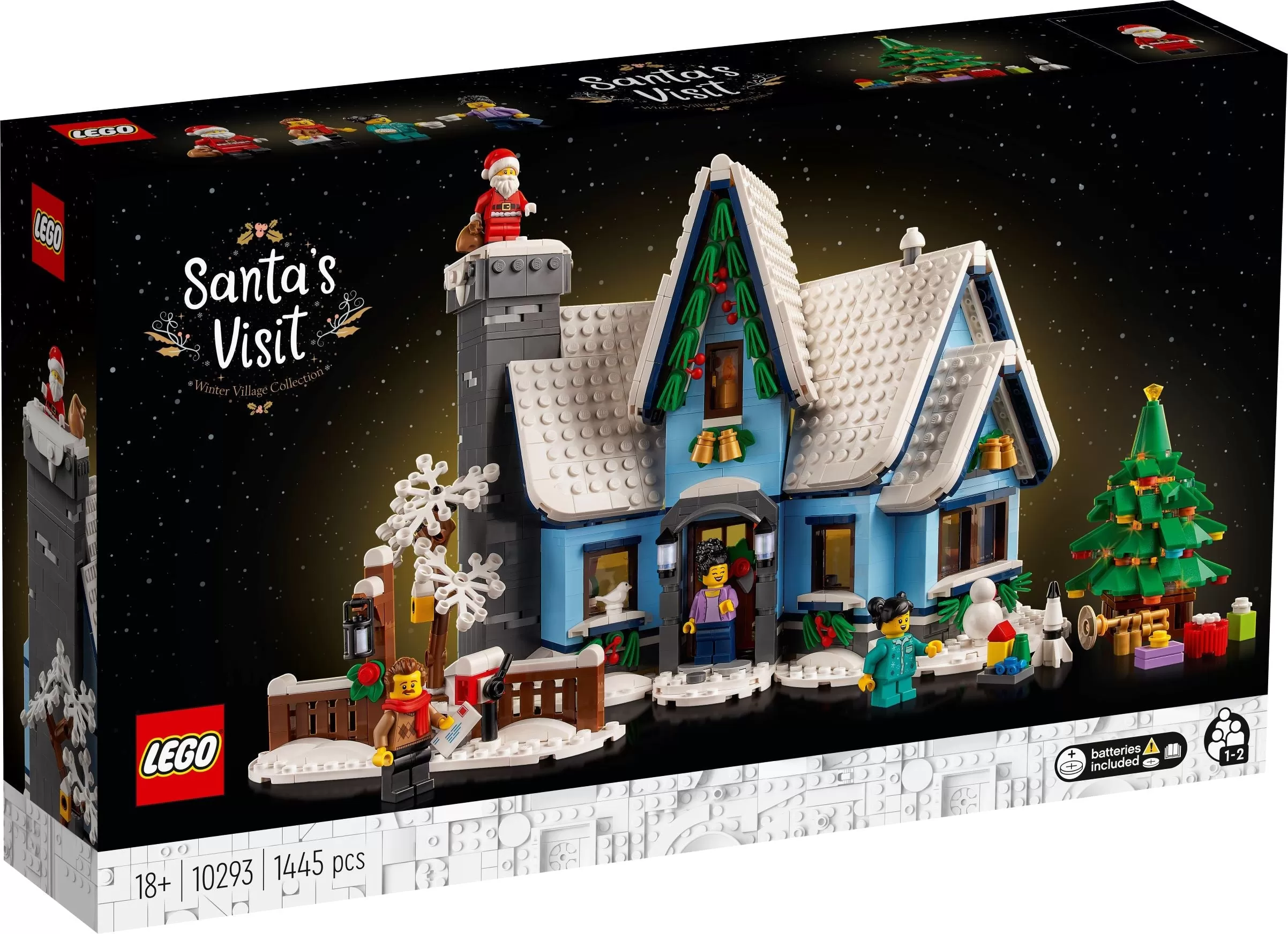 - 10293 - ICONS WINTER VILLAGE COLLECTION SANTA'S VISIT