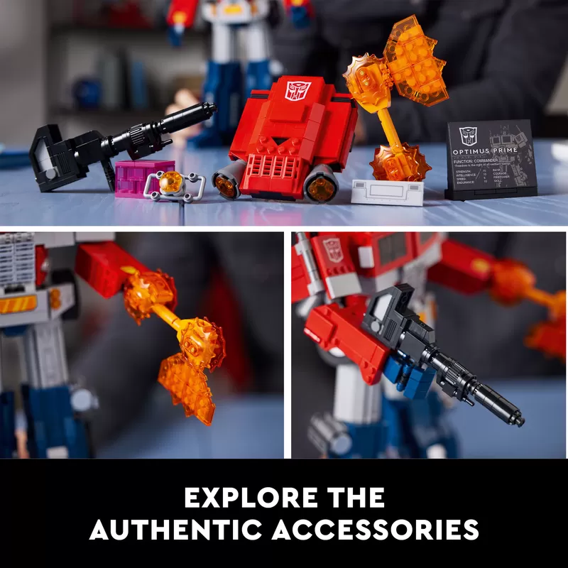 - 10302 ICONS TRANSFORMERS OPTIMUS PRIME