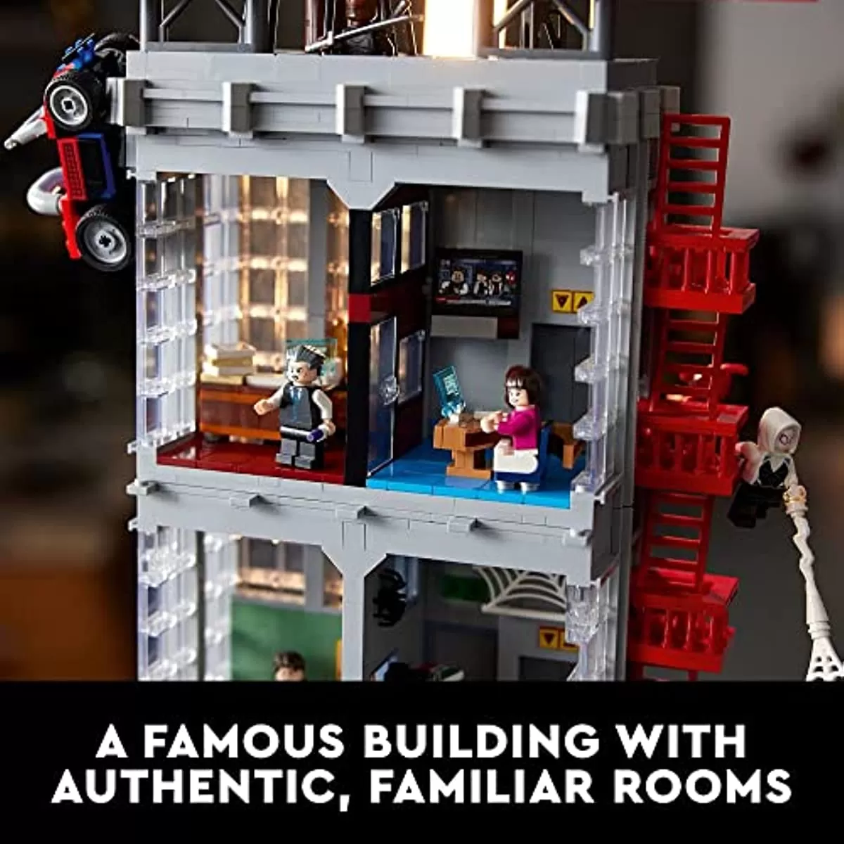 - Marvel Super Heroes Daily Bugle 76178 Building Set for Adults (3772 Pieces)