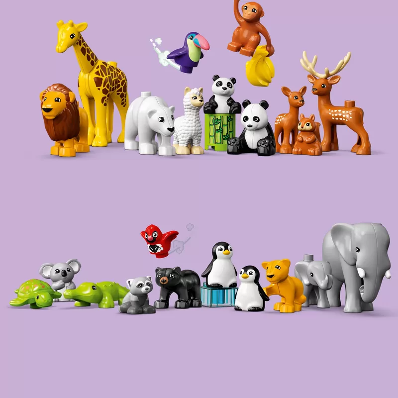 - 10975 DUPLO WILD ANIMALS OF THE WORLD