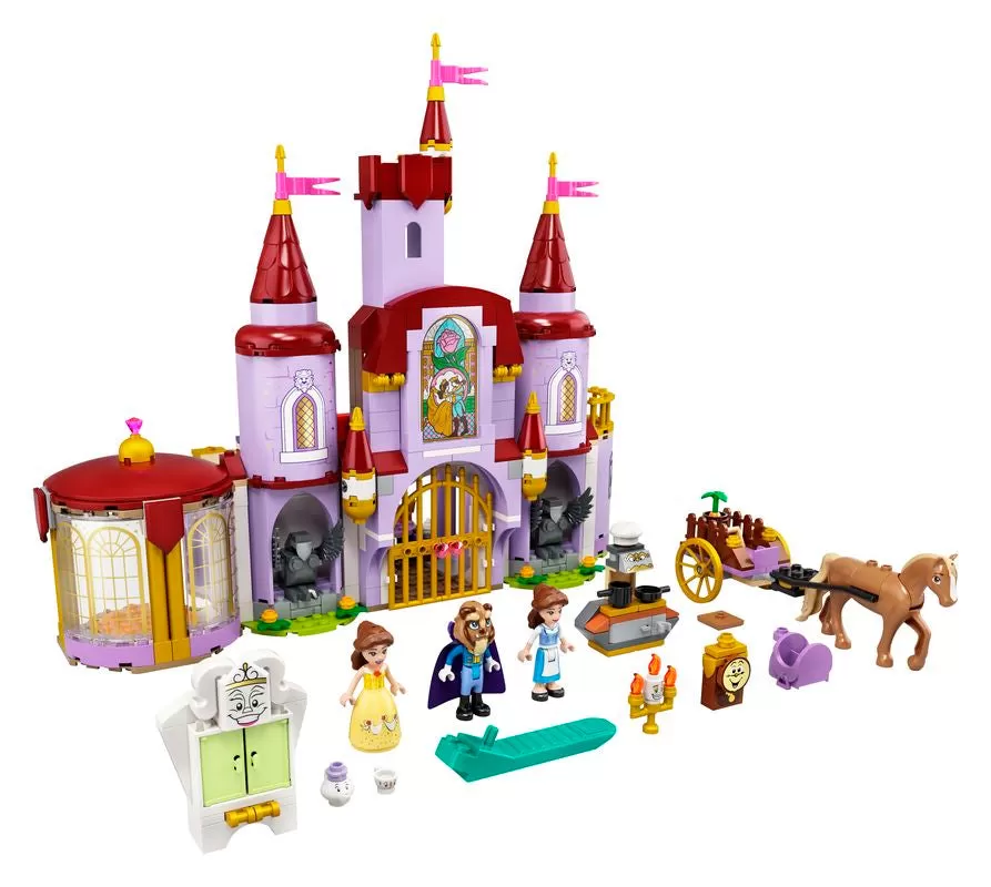 - 43196 - PRINCESS BELLE AND BEAST'S CASTLE