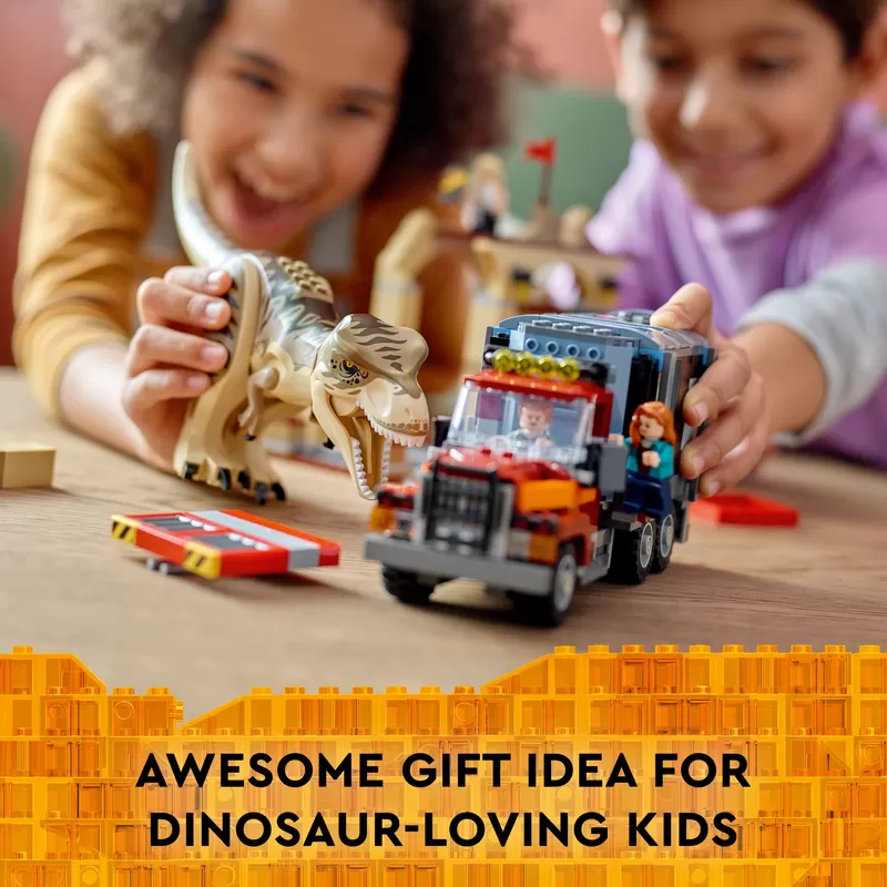 - JURASSIC WORLD T. REX & ATROCIRAPTOR DINOSAUR BREAKOUT 76948