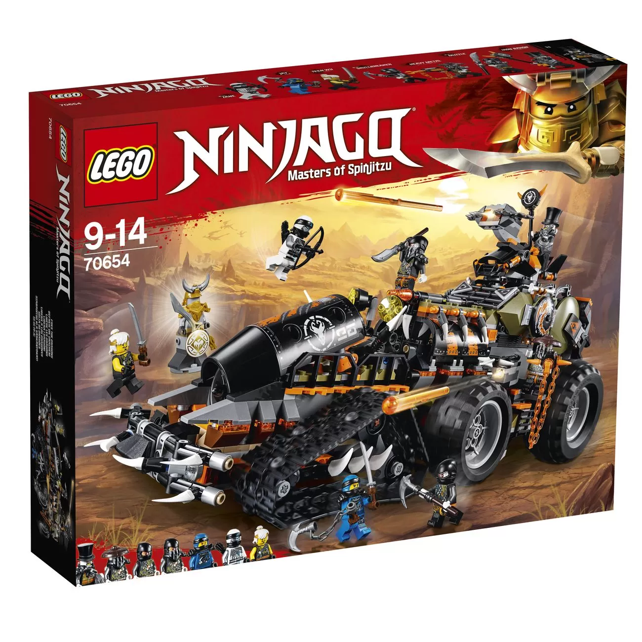 - NINJAGO DIESELNAUT 70654