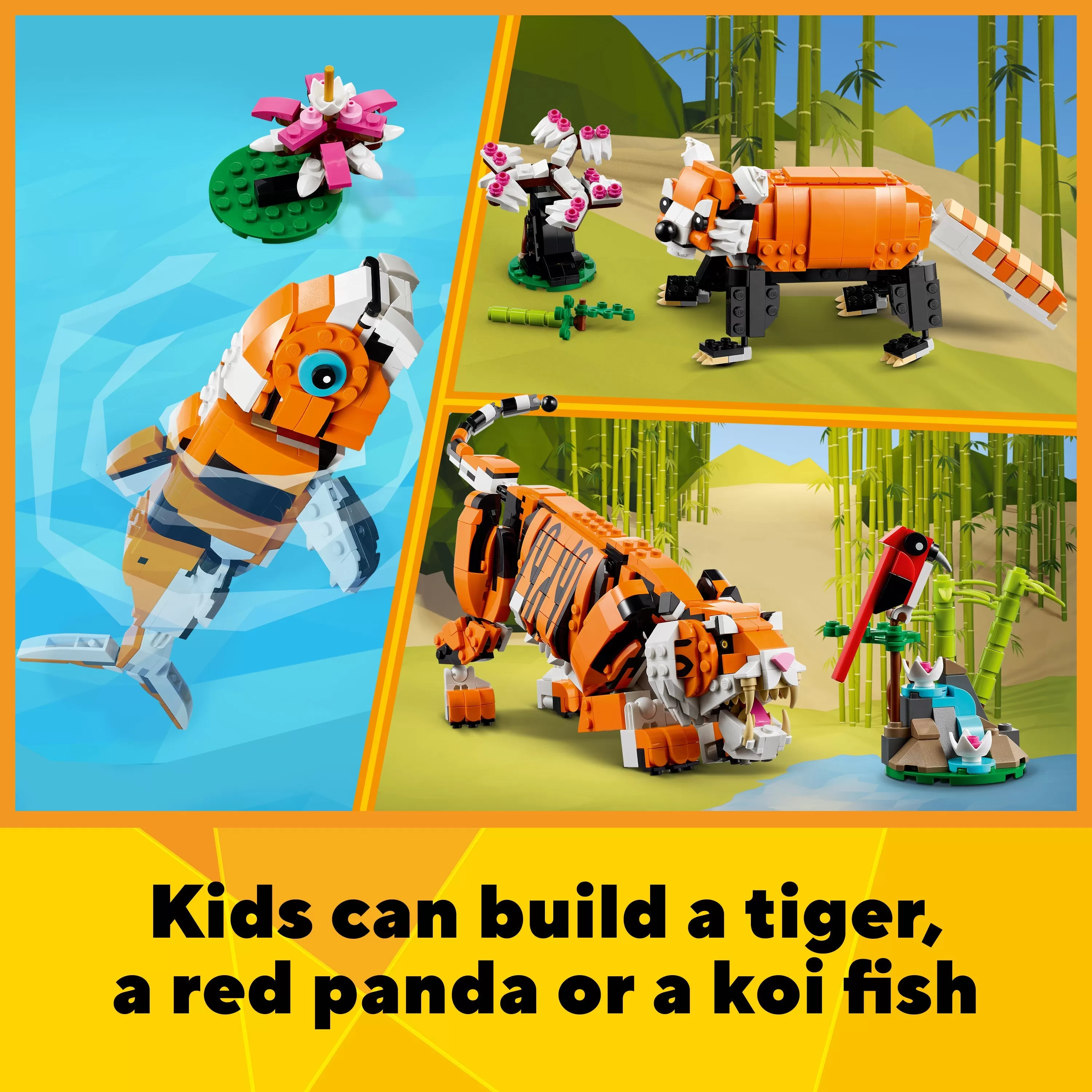 - 31129 CREATOR MAJESTIC TIGER