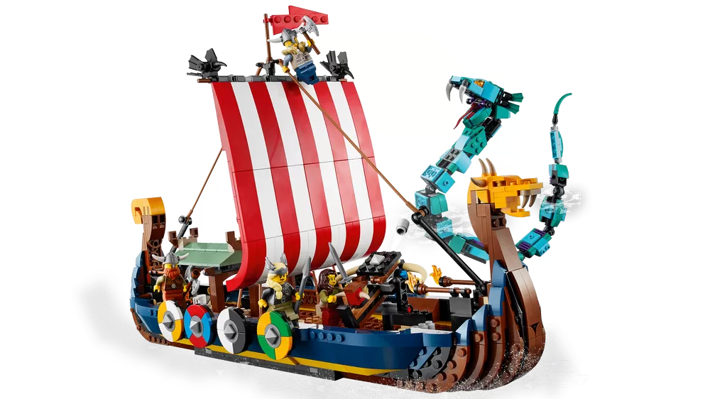 - 31132 CREATOR VIKING SHIP AND THE MIDGARD SERPENT