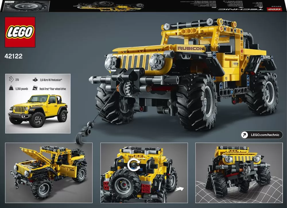 - 42122 TECHNIC JEEP WRANGLER