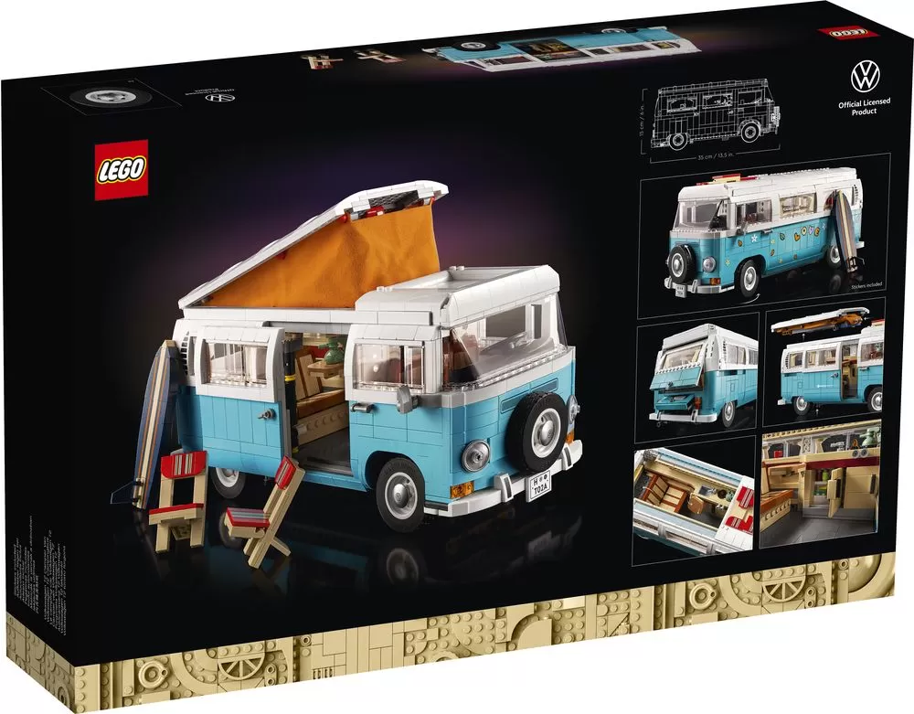 - 10279 ICONS VOLKSWAGEN T2 CAMPER VAN