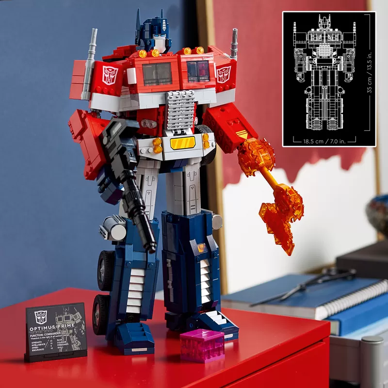- 10302 ICONS TRANSFORMERS OPTIMUS PRIME