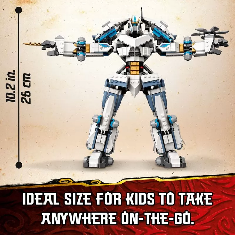 - 71738 NINJAGO ZANES TITAN MECH BATTLE