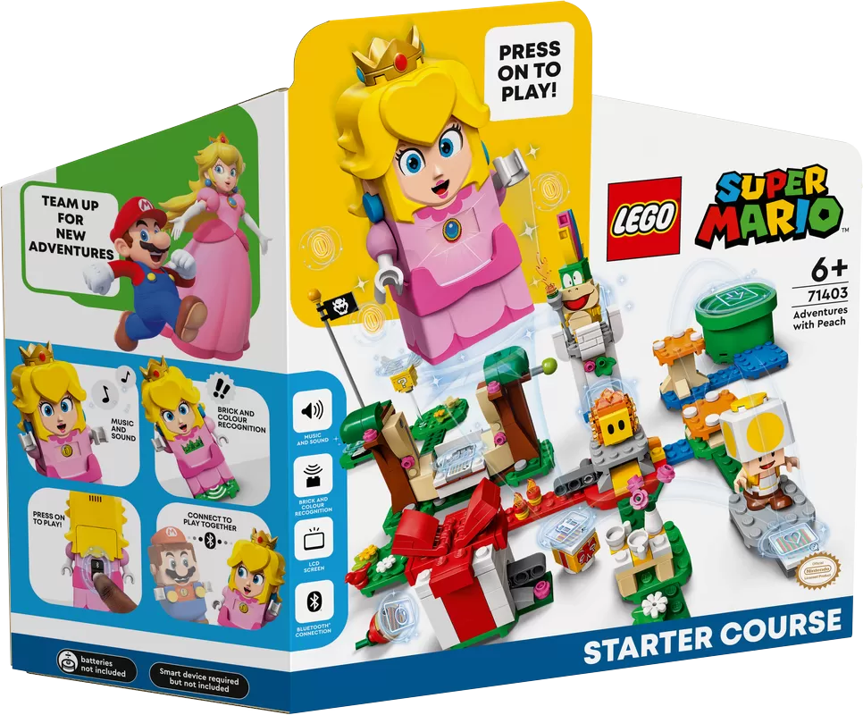 - 71403 SUPER MARIO ADVENTURES WITH PEACH STARTER COURSE