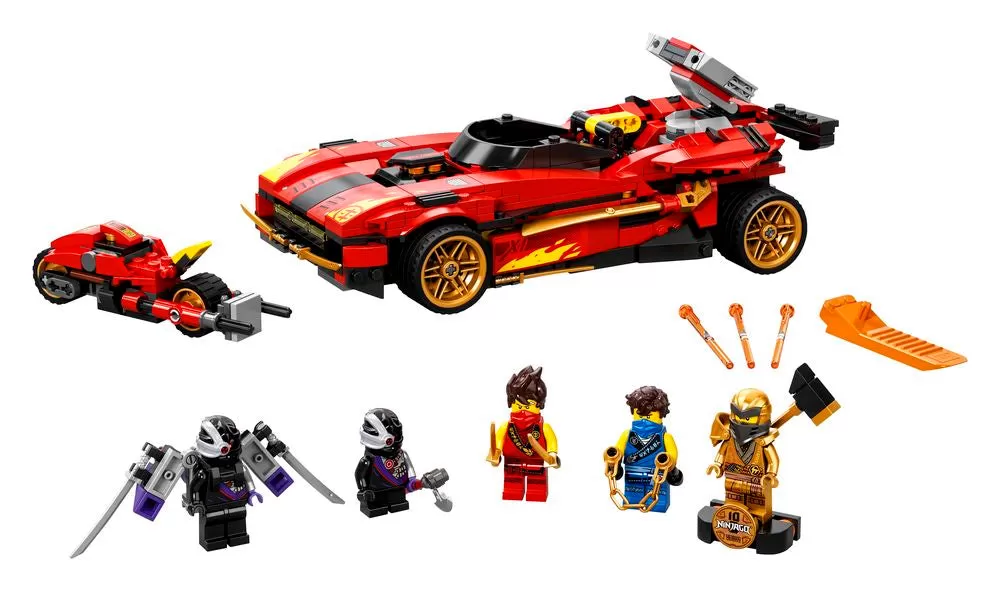 - 71737 NINJAGO X-1 NINJA CHARGER