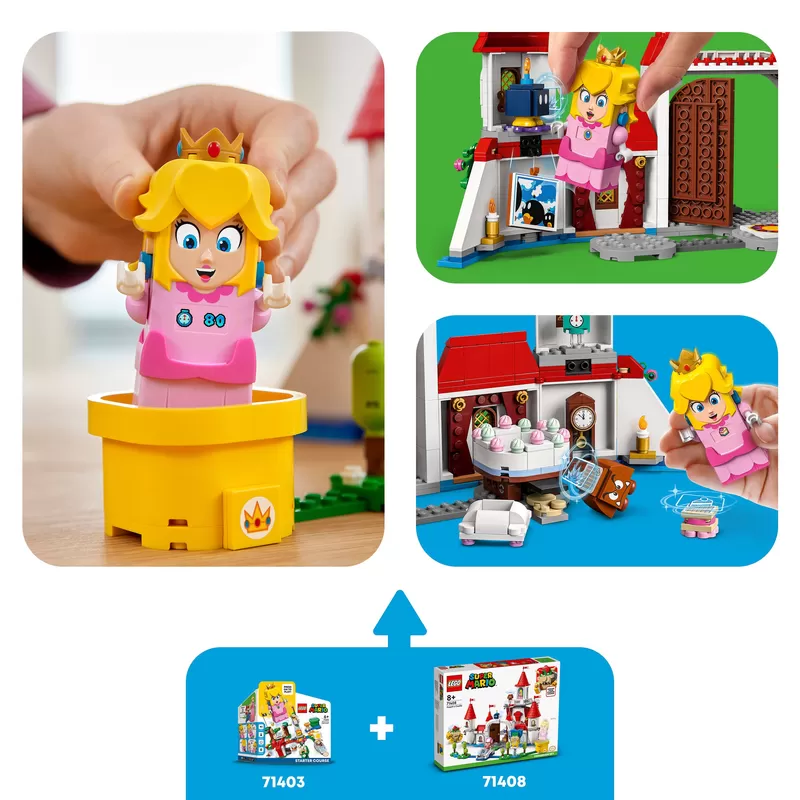 - 71408 SUPER MARIO PEACH'S CASTLE EXPANSION SET