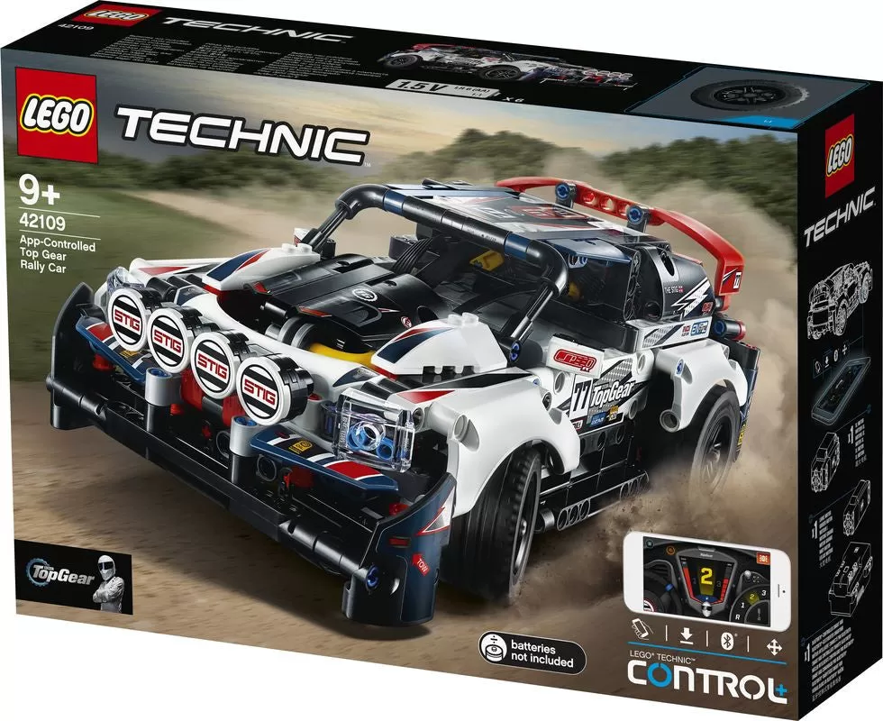 - 42109 TECHNIC APP CONTROLLED TOP GEAR RALLY CAR