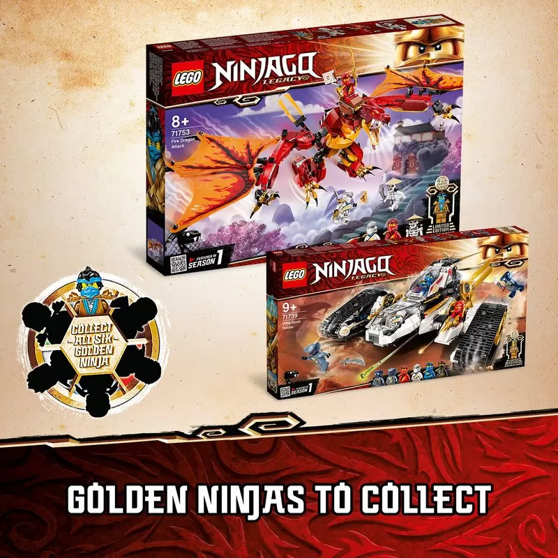 - NINJAGO 71753 FIRE DRAGON ATTACK