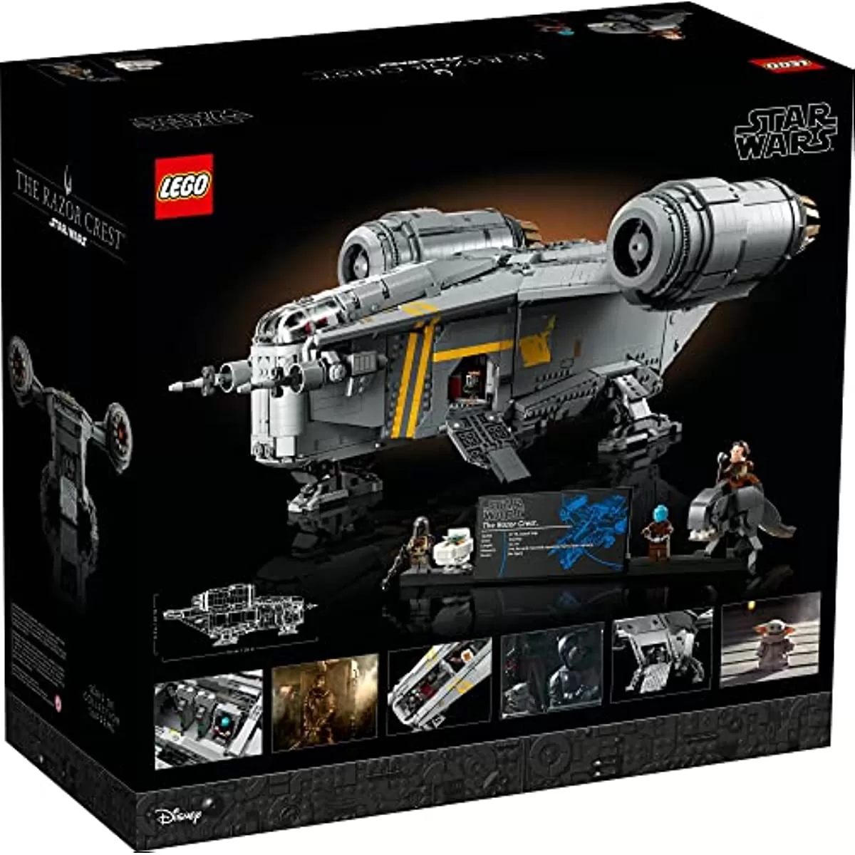 - Star Wars The Razor Crest 75331 UCS Set, Ultimate Collectors Series Starship Model Kit for Adults, Large Iconic The Mandalorian Memorabilia Collectable
