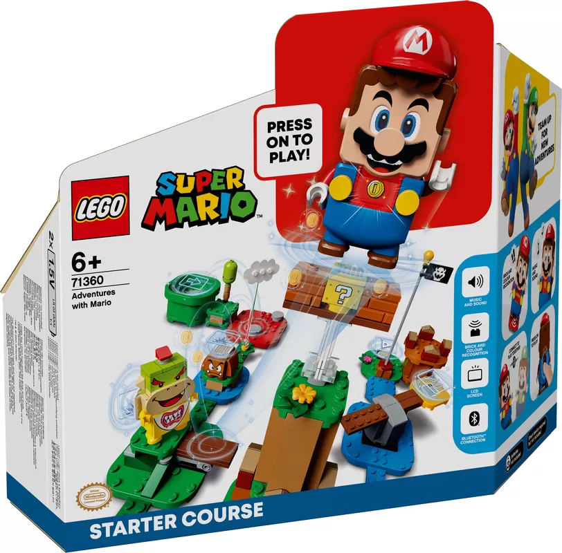 - SUPER MARIO ADVENTURES WITH MARIO STARTER COURSE 71360 BUILDING KIT
