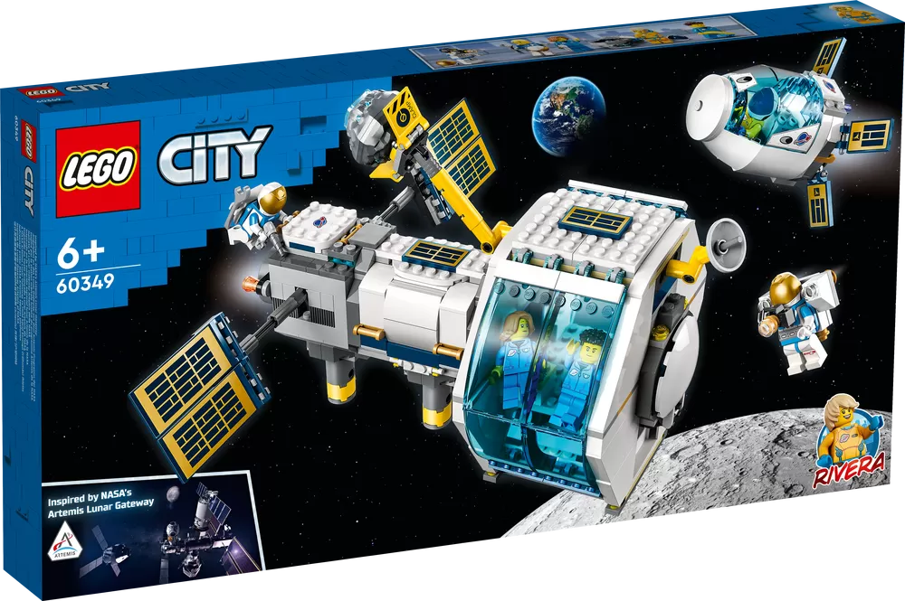 CITY LUNAR SPACE STATION 60349 BUILDING KIT
