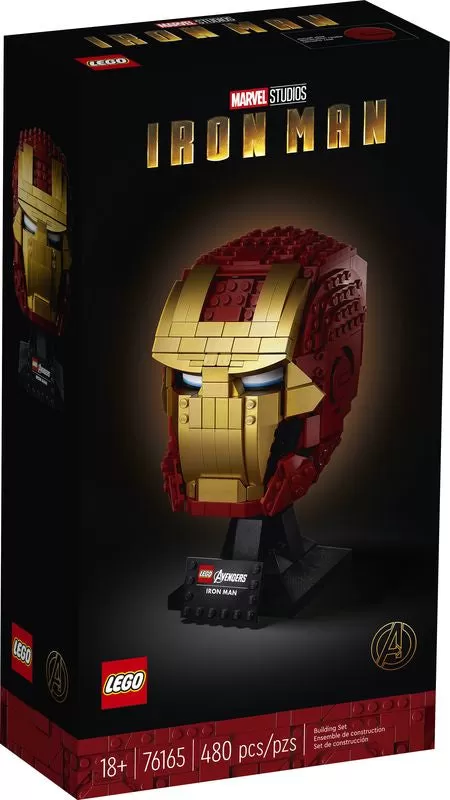 - 76165 MARVEL IRON MAN HELMET