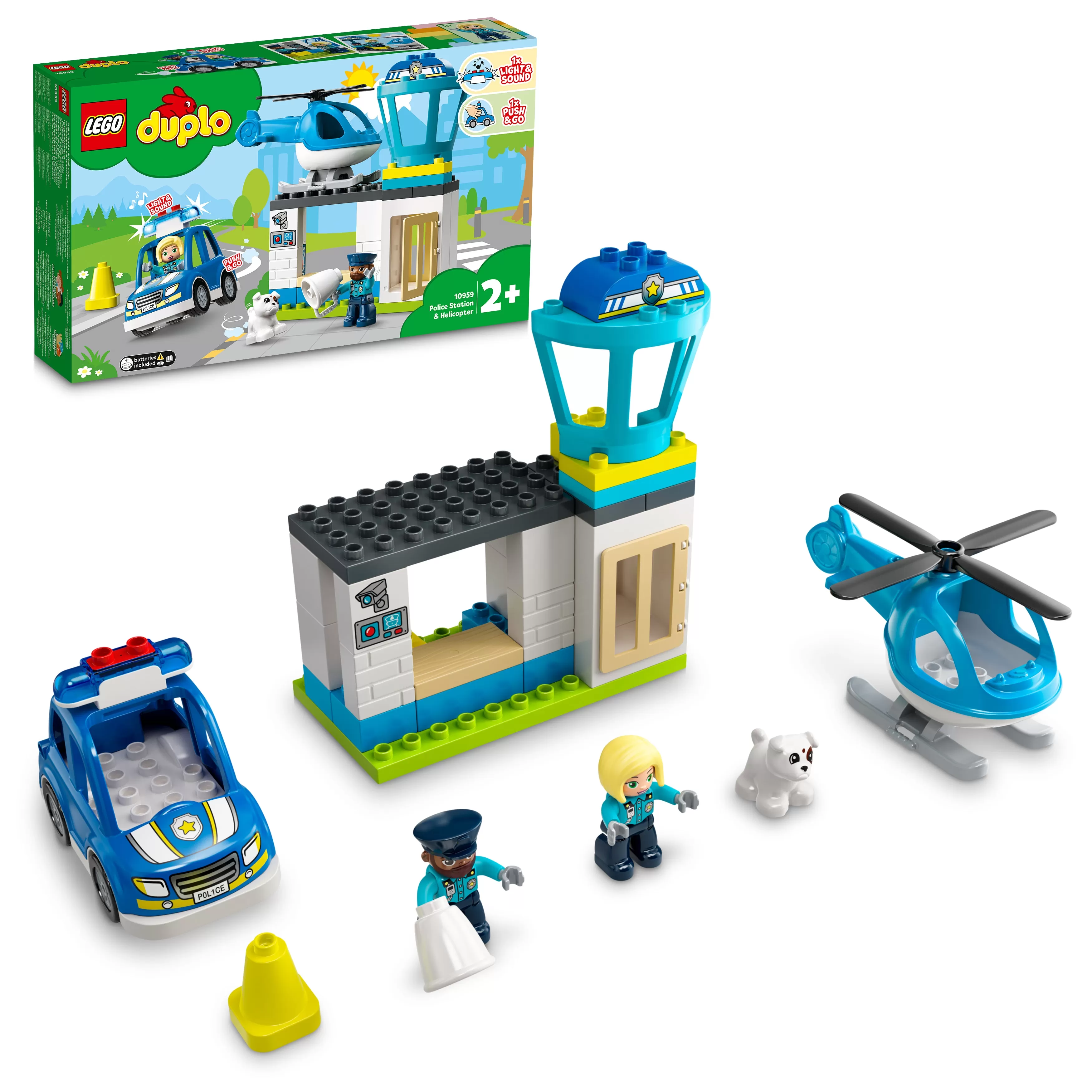 - 10959 DUPLO POLICE STATION & HELICOPTER