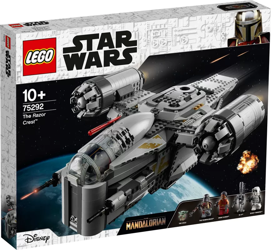 - -: THE MANDALORIAN THE RAZOR CREST 75292 BUILDING KIT