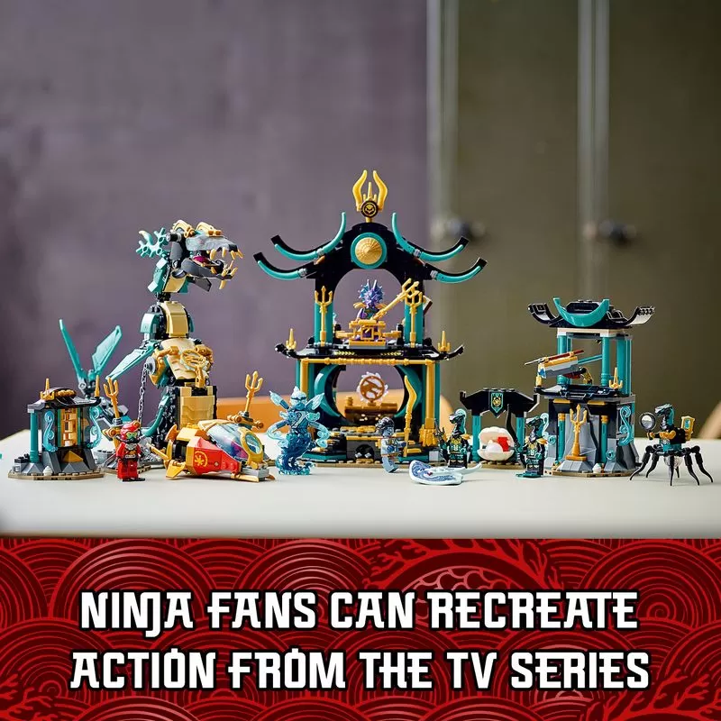 - NINJAGO 71755 TEMPLE OF THE ENDLESS SEA