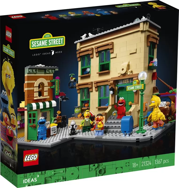 - 21324 IDEAS 123 SESAME STREET
