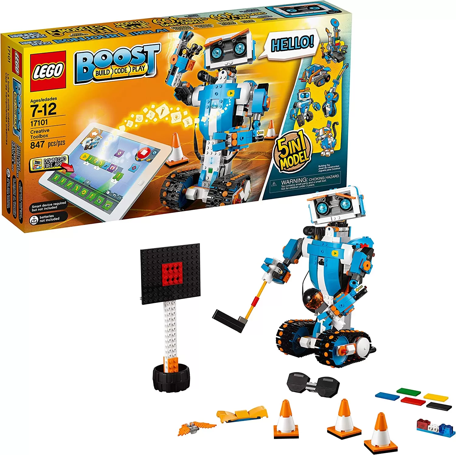 - 17101 MINDSTORMS BOOST CREATIVE TOOLBOX
