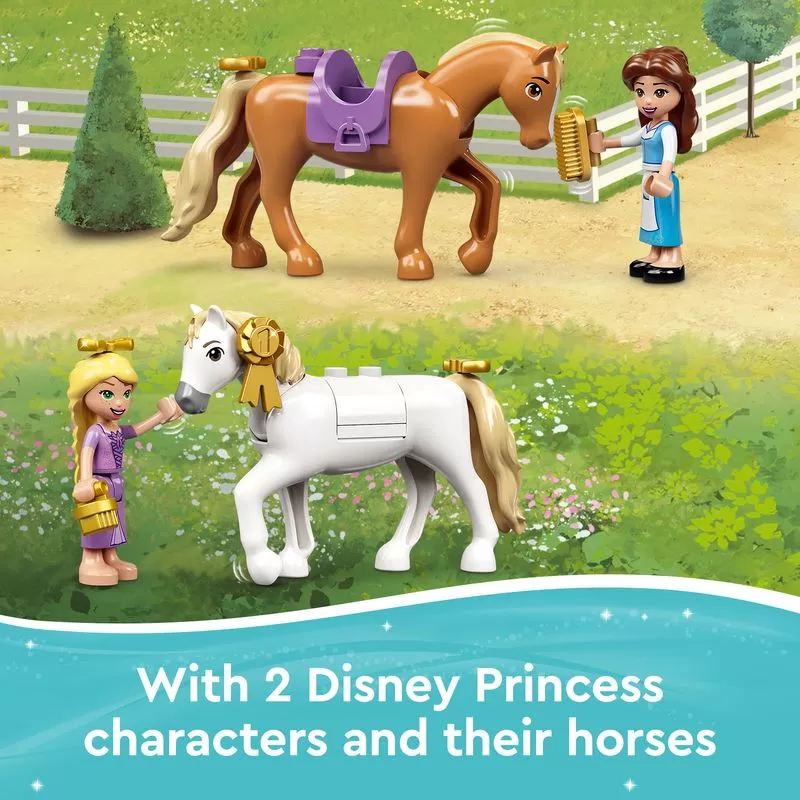 - 43195 - PRINCESS BELLE AND RAPUNZELS ROYAL STABLES