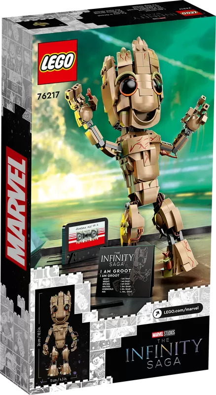 - 76217 SUPER HEROES MARVEL I AM GROOT