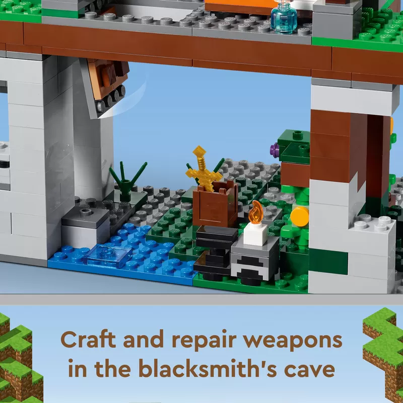 - MINECRAFT THE TRAINING GROUNDS 21183 BUILDING KIT