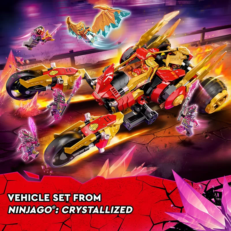 - 71773 NINJAGO KAI'S GOLDEN DRAGON RAIDER