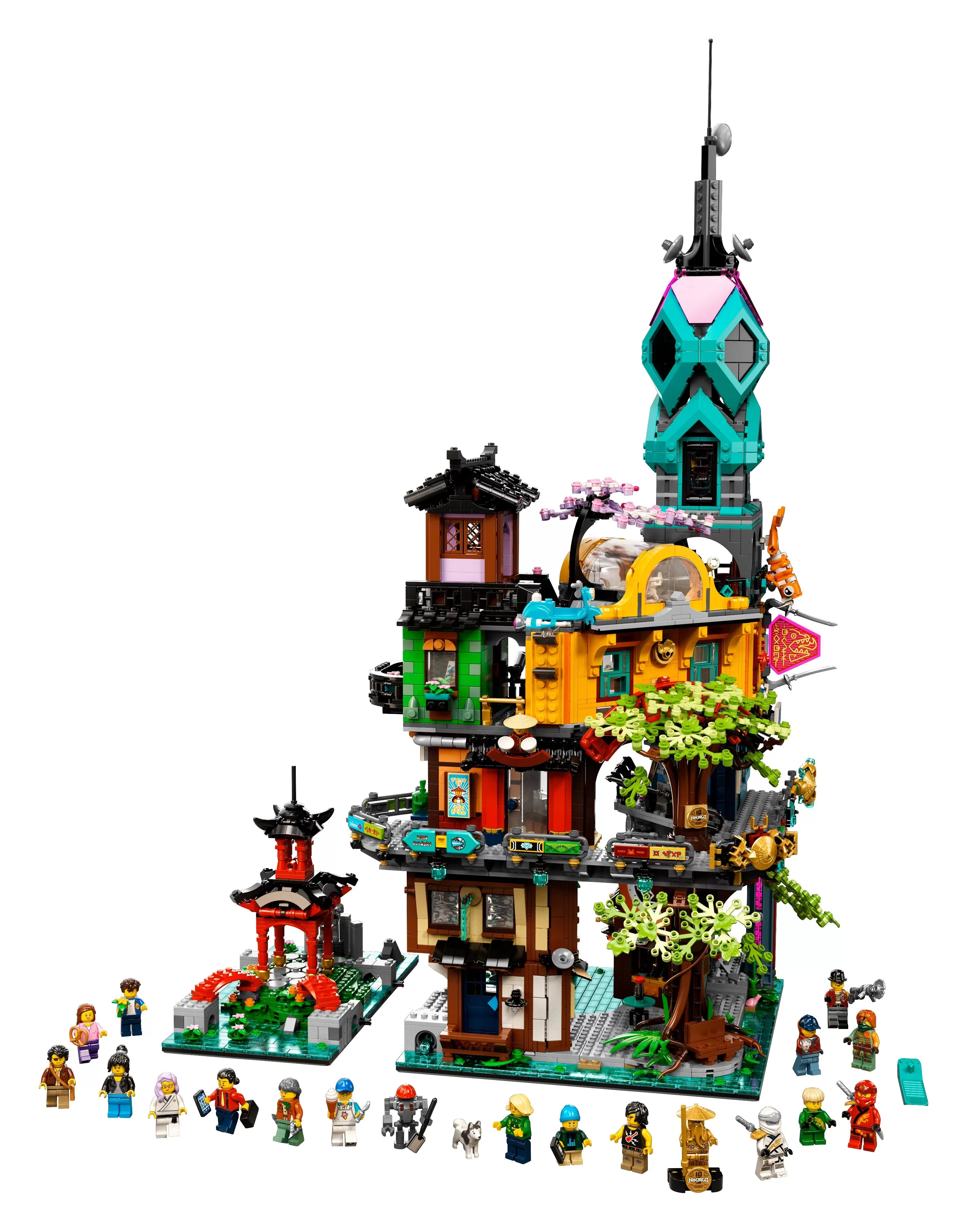 - 71741 NINJAGO CITY GARDENS